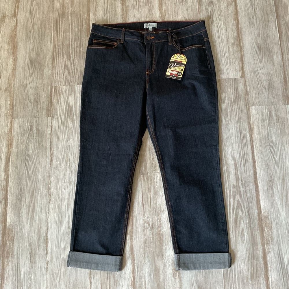 Dark Blue Denim Jeans